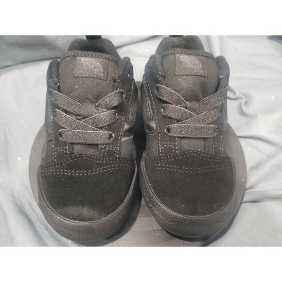 Vans Toddler Knu School Sneakers Black White Size 9 NEW NO BOX! - Picture 6 of 12